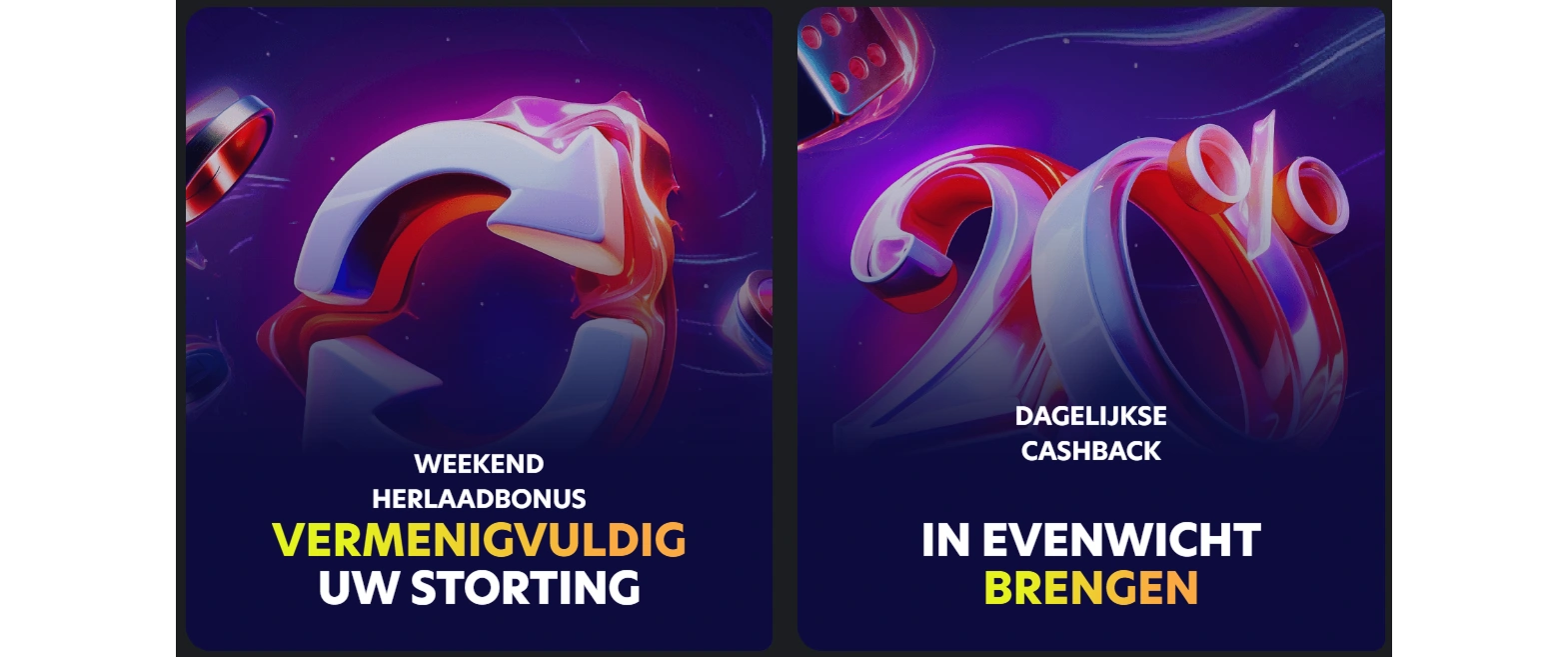 Wekelijkse bonussen en acties